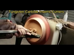 Diamond Shape Radius Carbide Tip Wood Turning Chisels ODM OEM