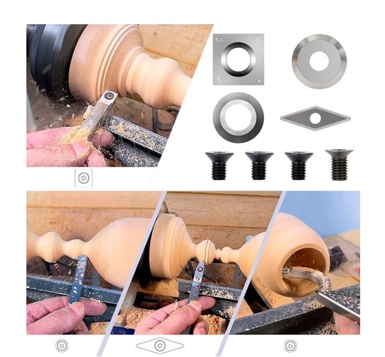 100% Tungsten Carbide Inserts Blades for Woodworking Tools